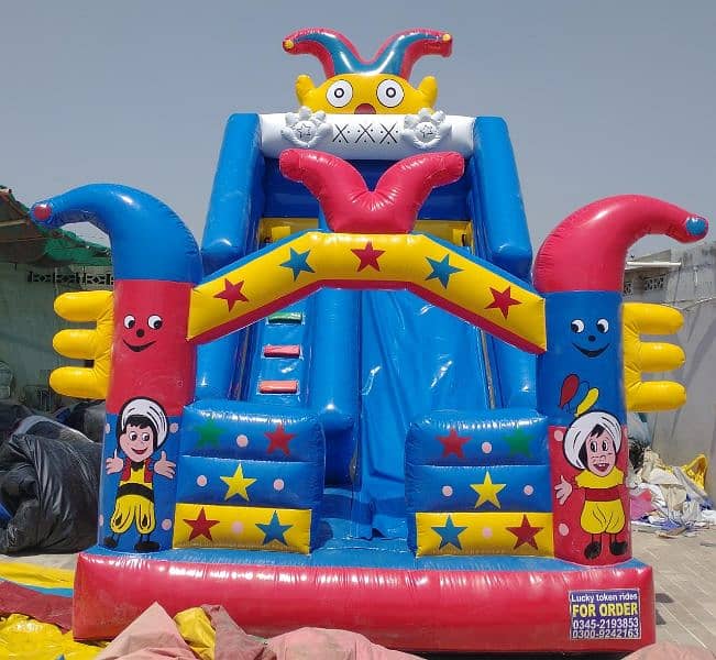 sports jumping castle/ slides 7