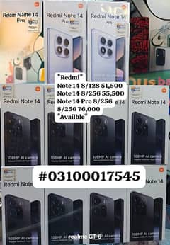 Redmi Note14 Pro Redmi Note14 Boxpack Available