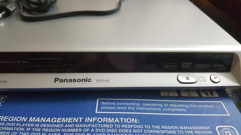 Panasonic dvd player 10