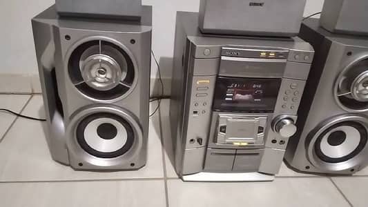 Sony deck sound system home theater amplifier speaker woofer