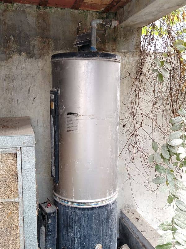 Royal delux Geyser 55 Gallon full ok new body 3