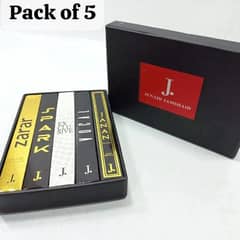 J. Unisex perfume pack of 5