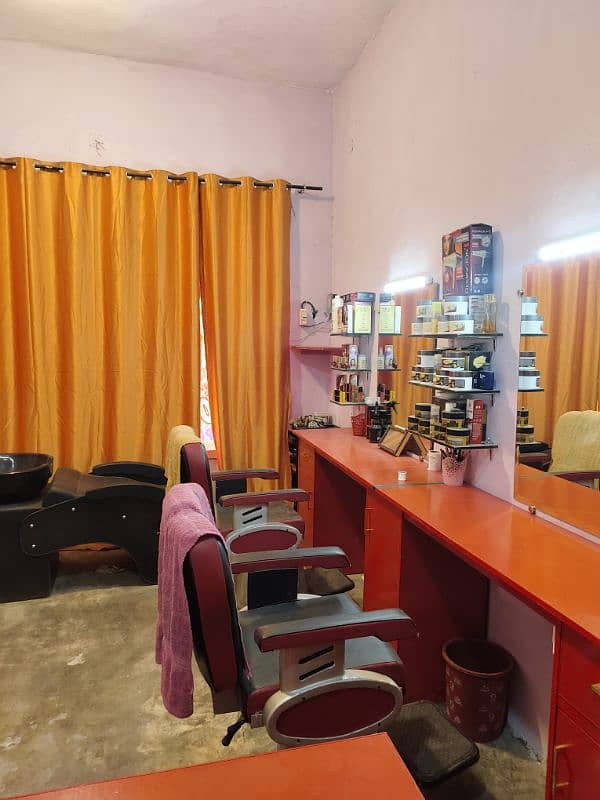 beauty saloon for sell urgent 12