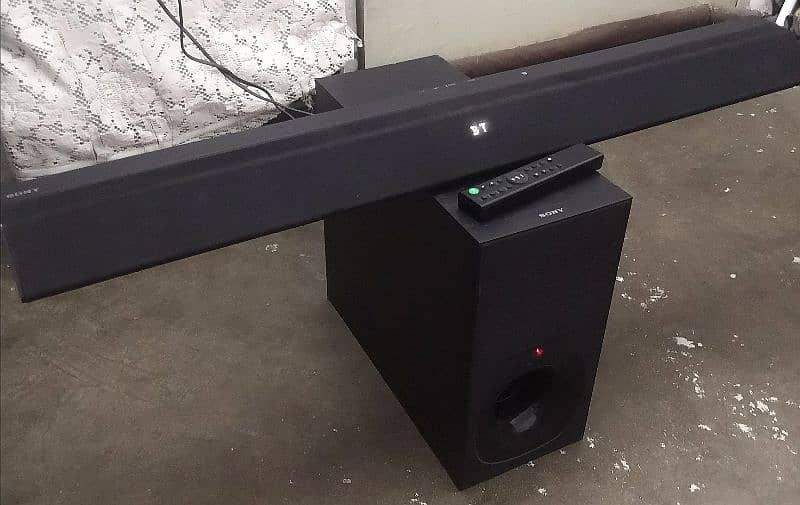 Sony sound bar with wireless subwoofer model CT 380 read add carefully 0