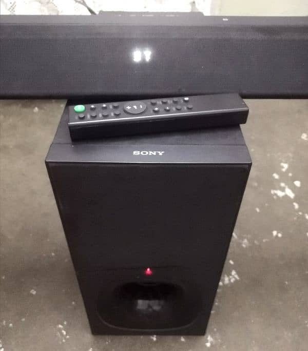 Sony sound bar with wireless subwoofer model CT 380 read add carefully 1