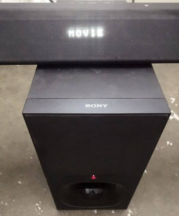 Sony sound bar with wireless subwoofer model CT 380 read add carefully 4