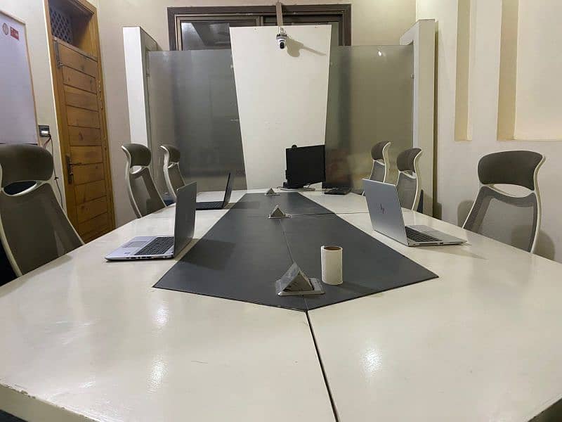 Conference/meeting table with chair 1