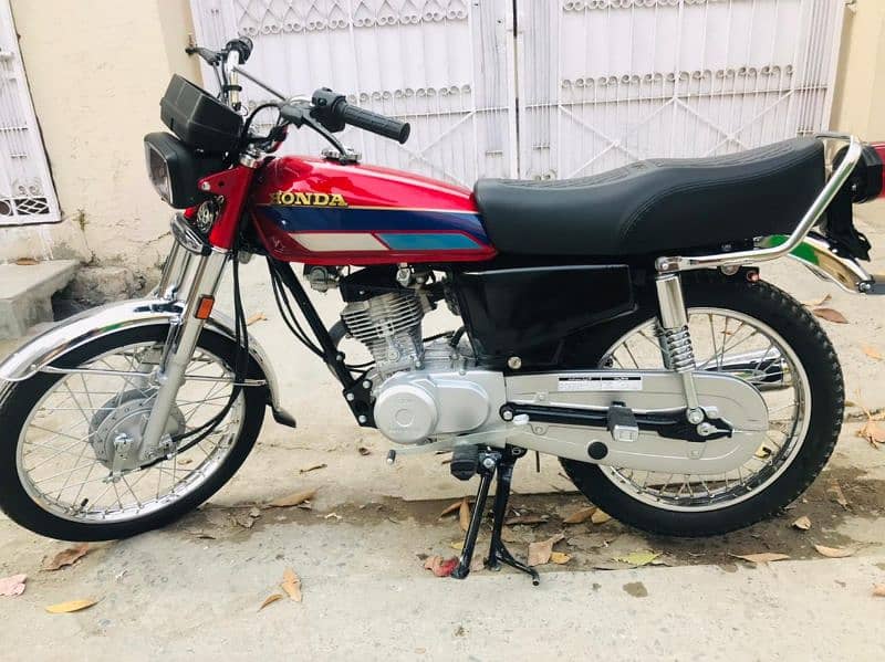 honda 125 2025 model unregistered 2300km driven with double samaan 4