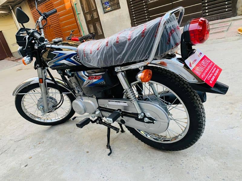 honda 125 2025 model unregistered 2300km driven with double samaan 19