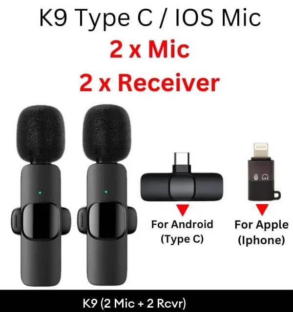 Wireless Mics / Earbuds M10, A31 / K12 Karaoke Speaker with Mice 1