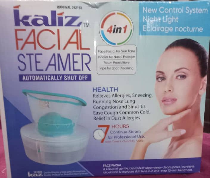 Kaliz Facial Steamer 4 in 1 0