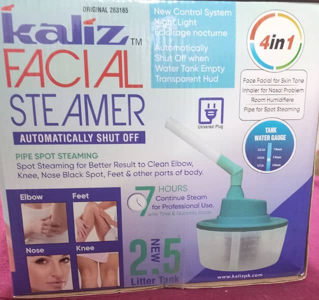 Kaliz Facial Steamer 4 in 1 1