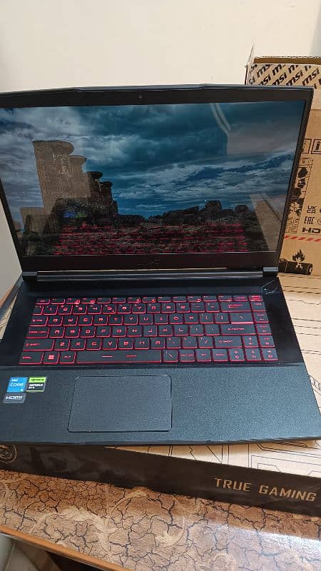 MSI GF 63 Thin, i5 12 gen, RTX 3050 6 GB, 144 Hz screen, new condition 2