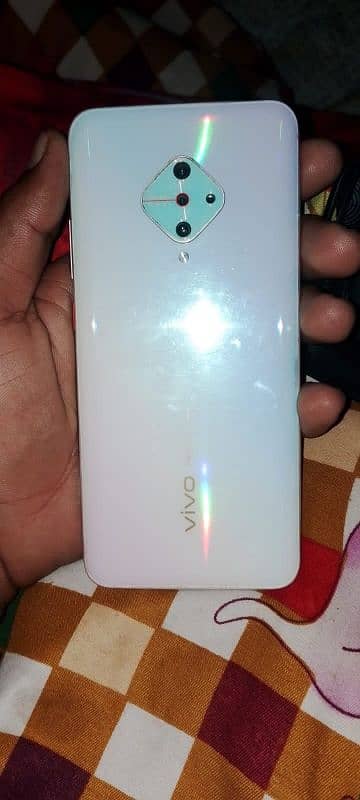 vivo s1 8 128 gb with box and fast charger no open repair official PTA 9