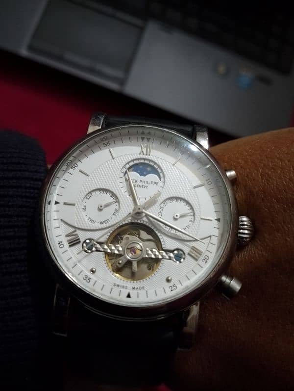 patek Philippe Geneve gear watch automatic 5