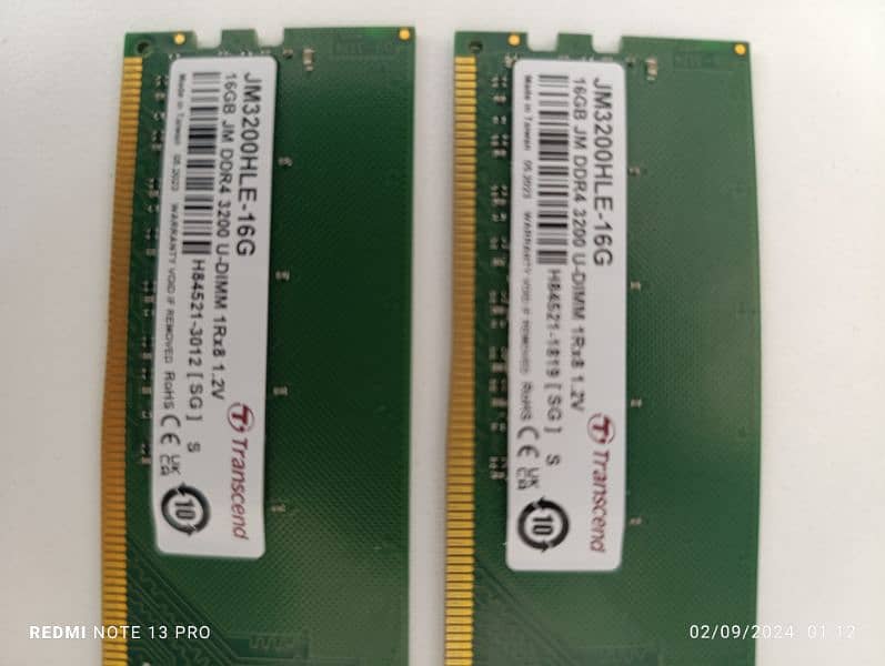 32GB DDR4 3200mhz (2x16) 0