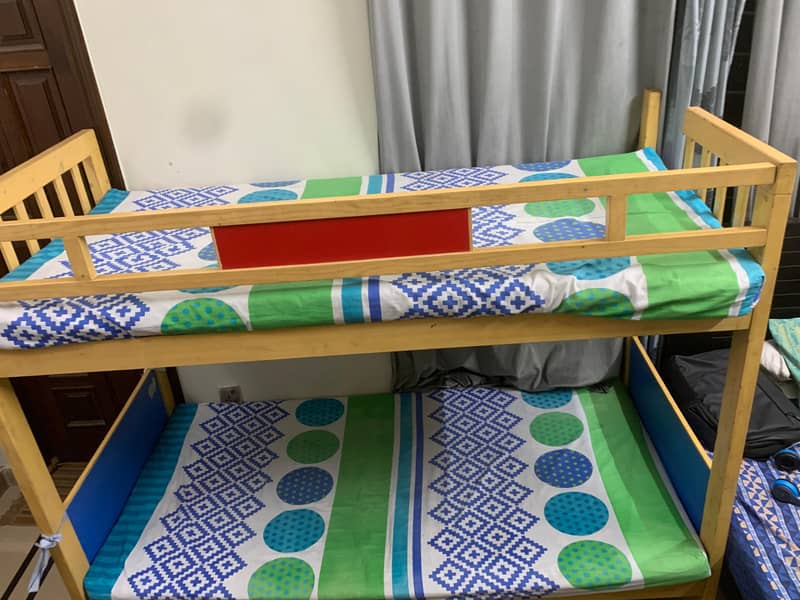 used bunk bed with good condition (without matresses) 1