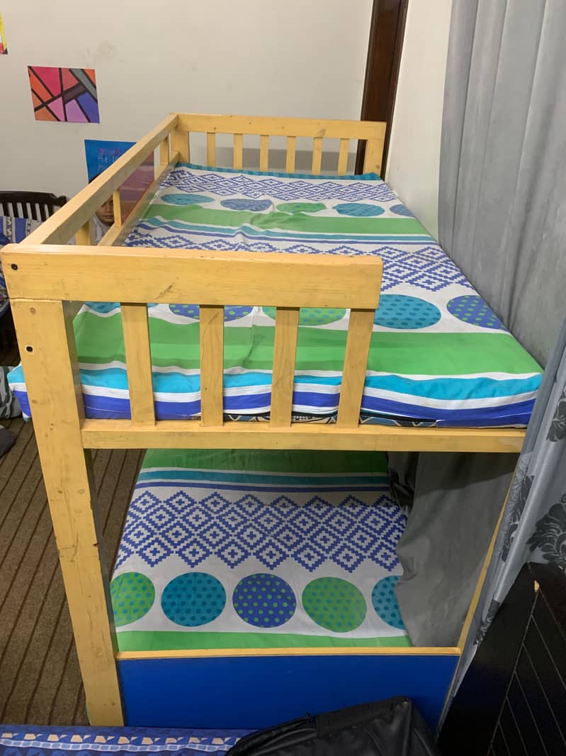 used bunk bed with good condition (without matresses) 2