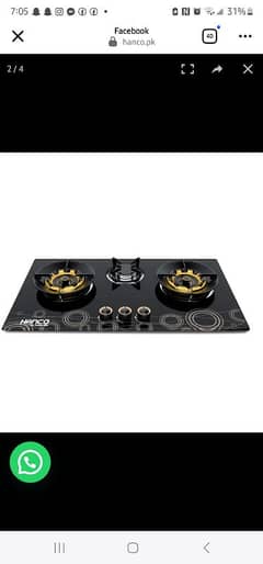 hob 3 burner