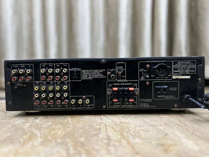 Pioneer VSA 530 Stereo Surround Amplifier 4