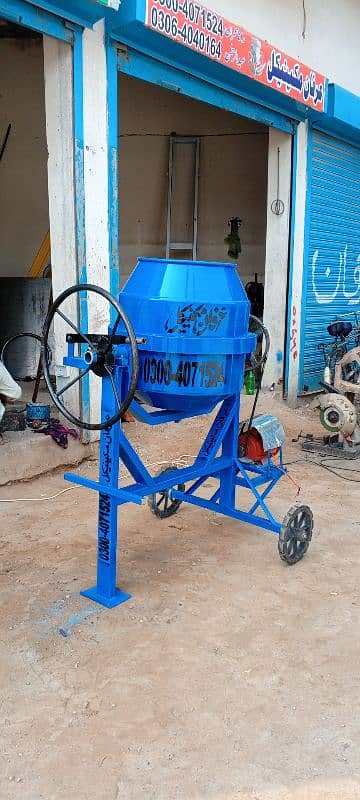 mini concrete mixer machine 10