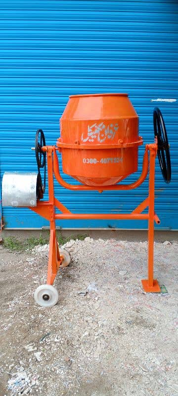 mini concrete mixer machine 12