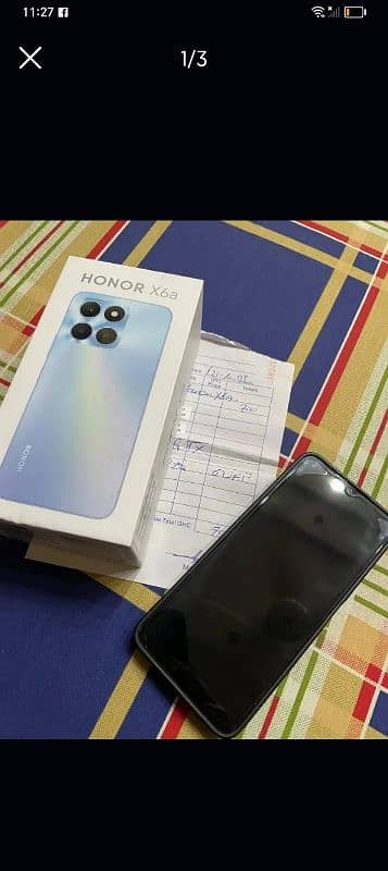 Honor x 6a 1