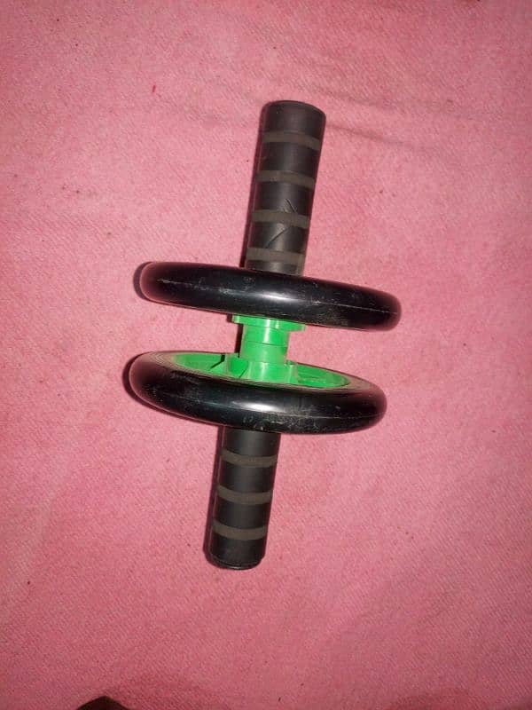 ruber dumbells used 0