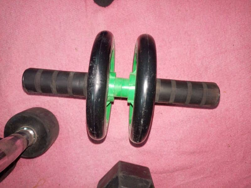 ruber dumbells used 10