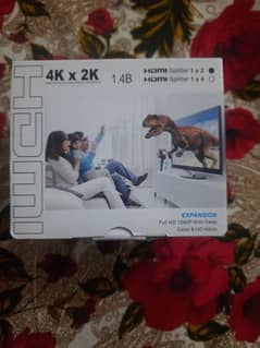 HDMI Splitters + HDMI Cabel brand new