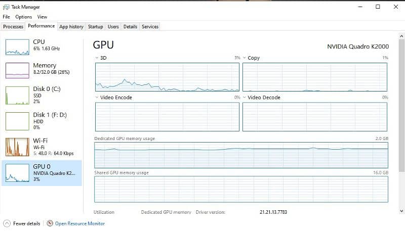 Intel xeon x5650 32Gb Ram with Nvidia quadro k2000 7