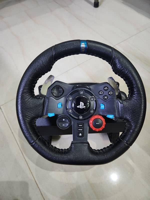 LOGITECH G29 STEERING WHEEL WITH GEAR SHIFTER FRESH CONDITION 12