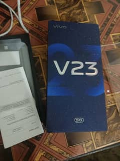 Vivo V23 5G 12GB+8GB=20GB RAM 256GB ROM COLOR= SUNSHINE GOLD Condition