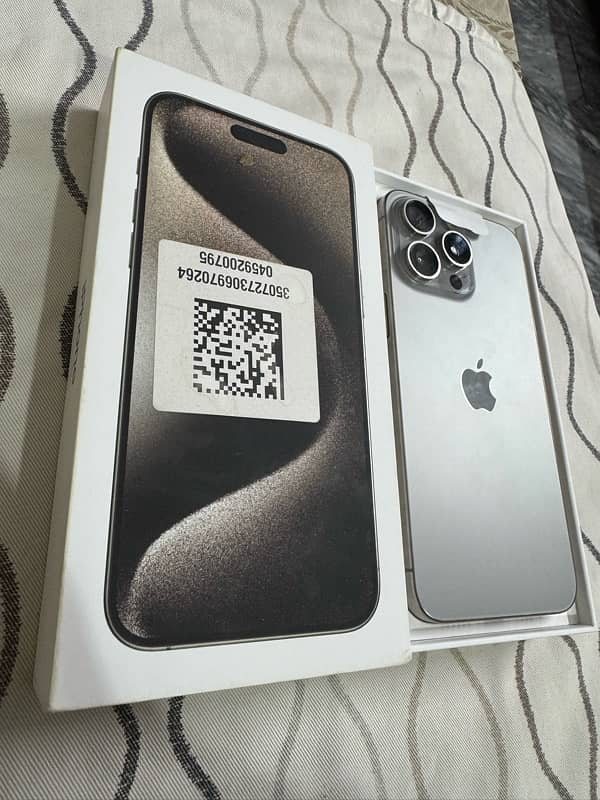 Iphone 15 pro max 256 gb 10/10 0