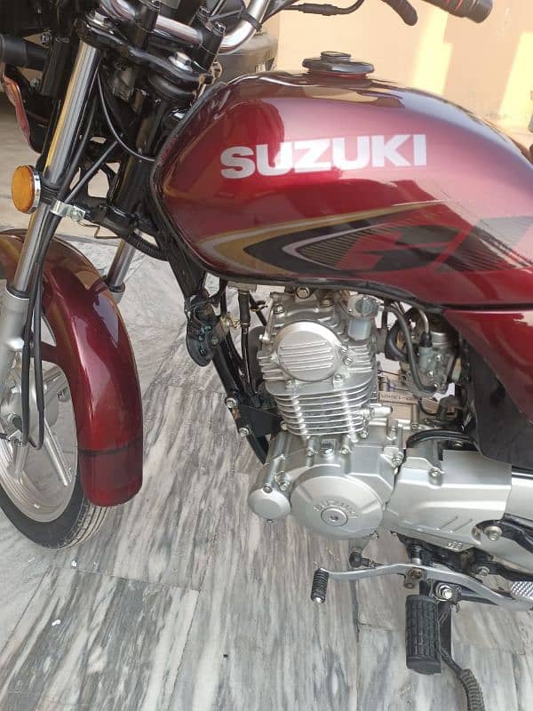 Suzuki GD110s 2023 model islamabad number 8