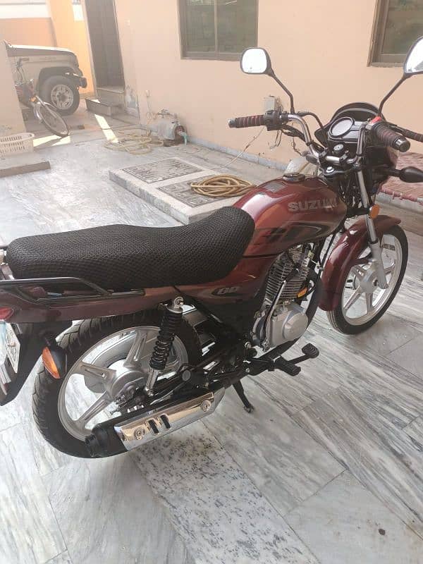 Suzuki GD110s 2023 model islamabad number 12