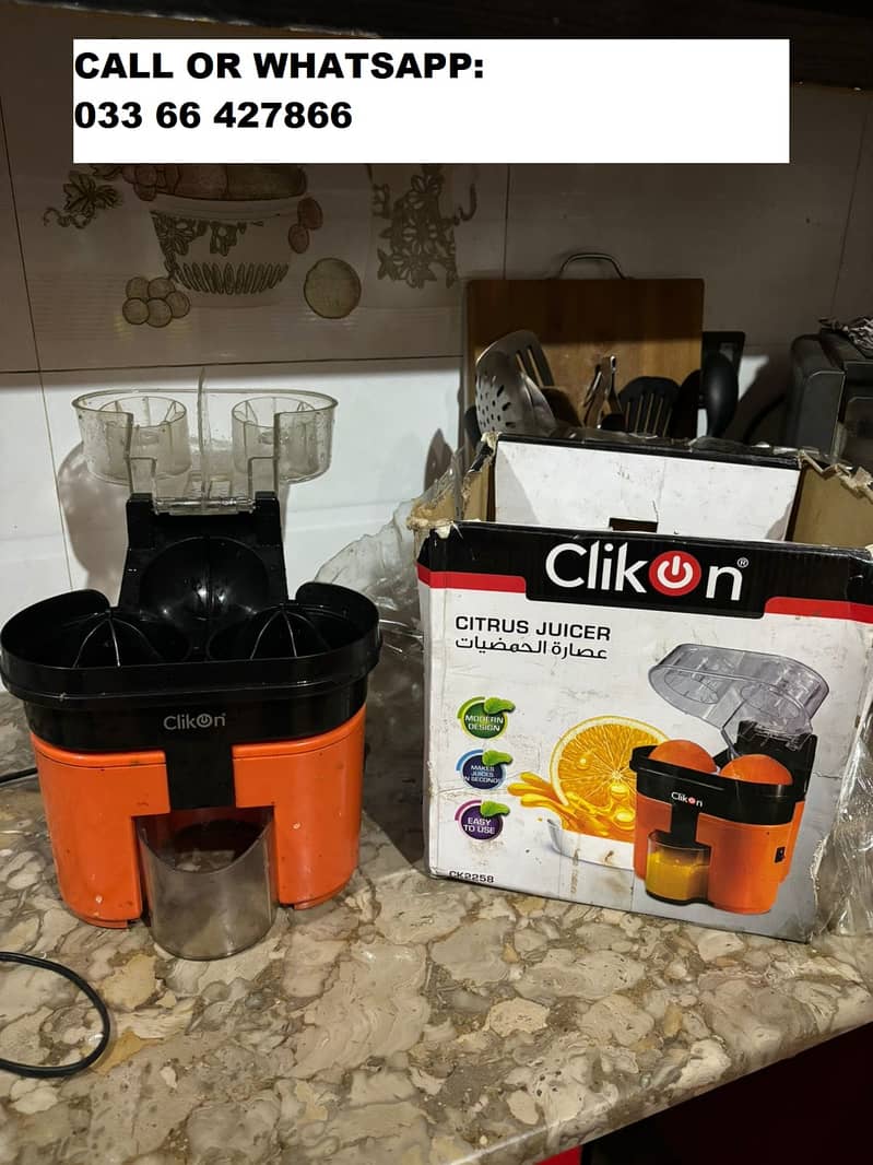 Clickon Citrus Juicer 0