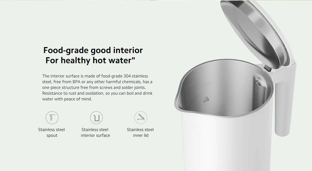 Original XIAOMI Electric Kettle 2 6