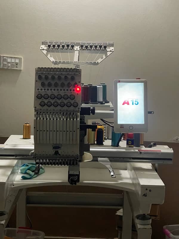 imported single head embroidery machine for sale 0