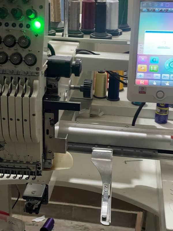 imported single head embroidery machine for sale 2