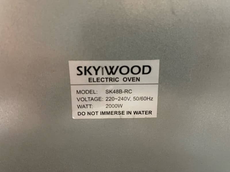 Baking oven 10/10 condition, skywood company 4