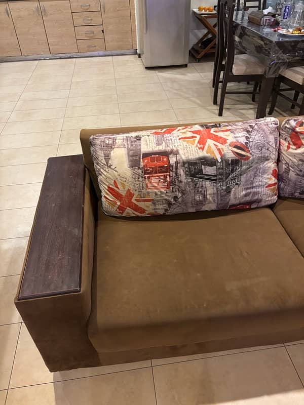 5 Seater Sofa Set with Cushions 5