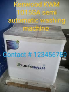 Kenwood kwm 1015sa semi automatic washing machine