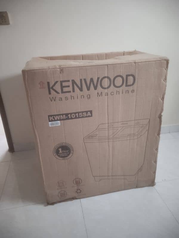 Kenwood kwm 1015sa semi automatic washing machine 2