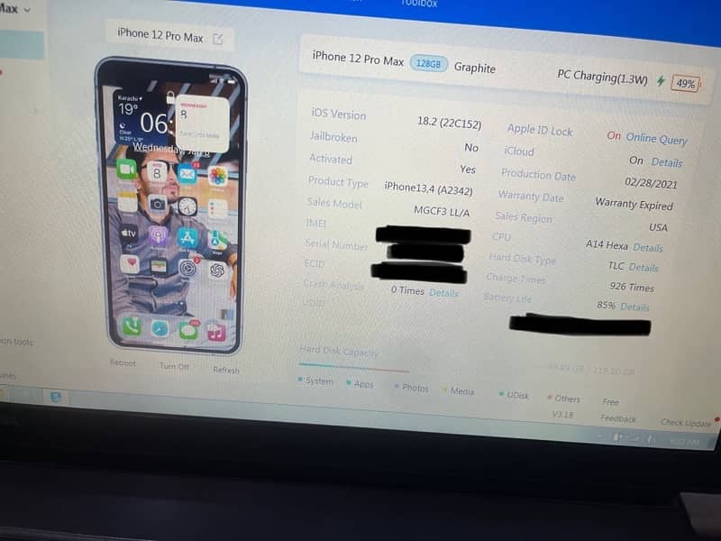 iphone 12 pro Max (PTA Approved) 8