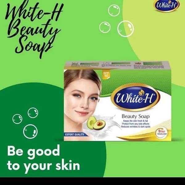 white h beauty cream and soap 1