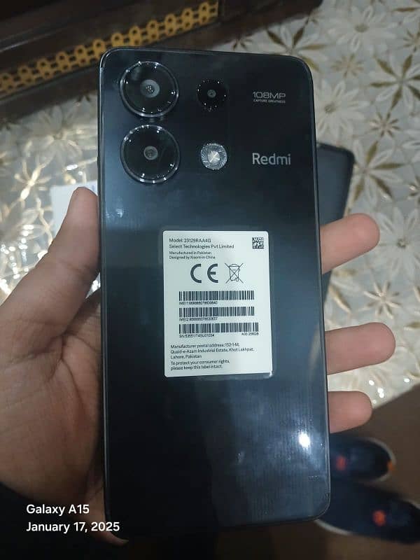 redmi note 13 urgent sale 8'256GB 1