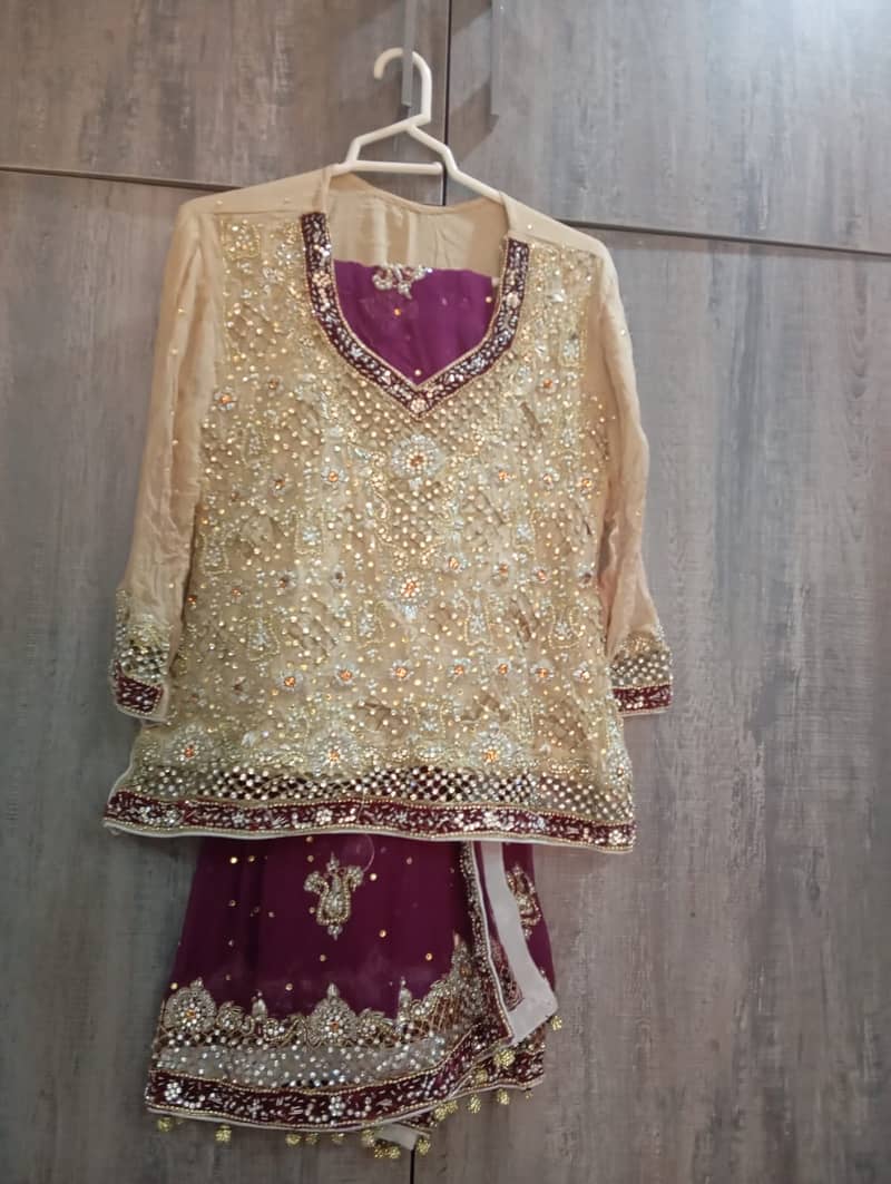 Bridal Lehnga Mehroon Color Valvet Lehnga 3