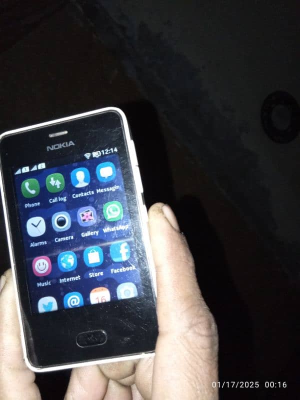 Nokia asha 501 fr gd condition urgent sale 0