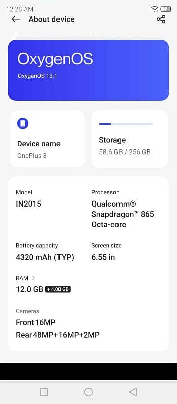 OnePlus 8 forsale 7